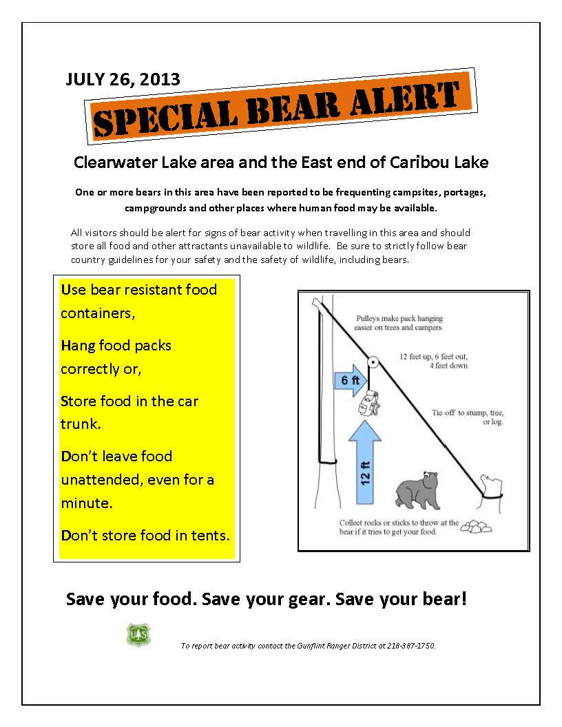 Bear Activity Update 7/26/13